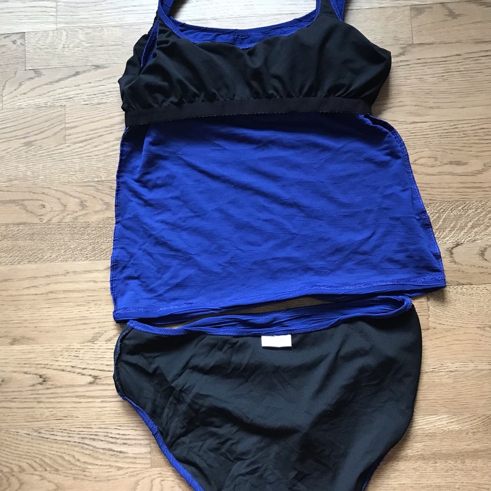 Royal blue Gottex Blue tankini EUC - Picture 8 of 8